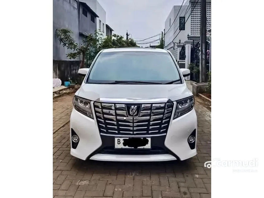 Jual Mobil Toyota Alphard 2017 G 2.5 di DKI Jakarta Automatic MPV Putih Rp 665.000.000