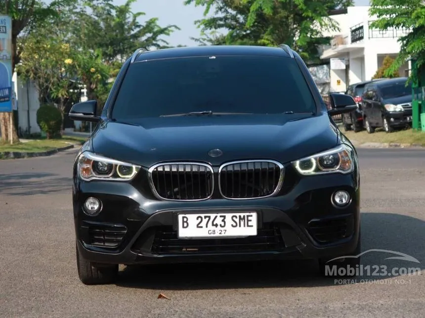 Jual Mobil BMW X1 2017 sDrive18i 1.5 di Banten Automatic SUV Hitam Rp 310.000.000