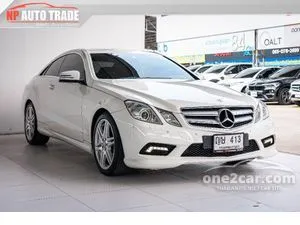 2011 Mercedes-Benz E250 2.1 AMG CDI BlueEFFICIENCY Coupe