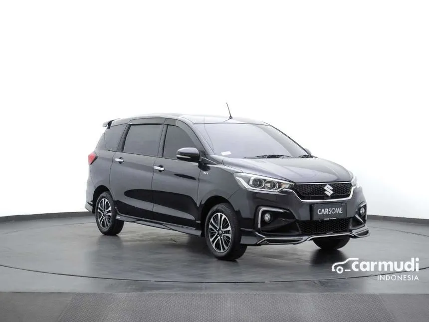 Jual Mobil Suzuki Ertiga 2022 Hybrid SS 1.5 di Banten Automatic MPV Hitam Rp 213.000.000