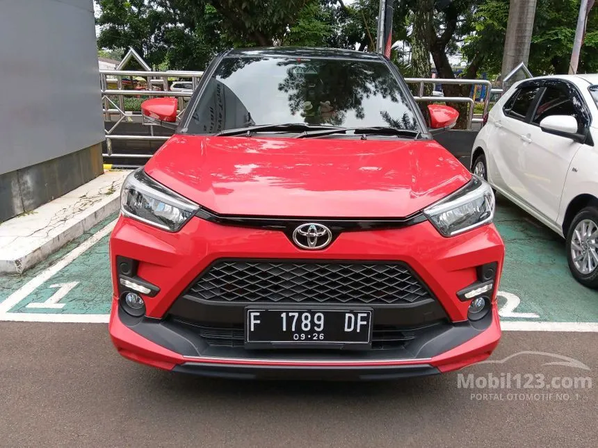 Jual Mobil Toyota Raize 2021 GR Sport TSS 1.0 di Jawa Barat Automatic Wagon Merah Rp 218.000.000