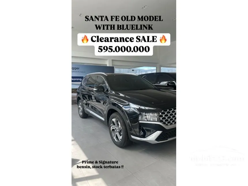 Jual Mobil Hyundai Santa Fe 2024 Signature 2.2 di Banten Automatic SUV Putih Rp 595.000.000