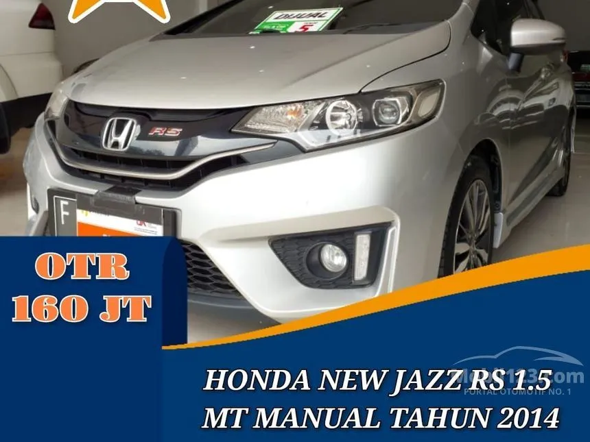 Jual Mobil Honda Jazz 2014 RS 1.5 di Jawa Barat Manual Hatchback Abu