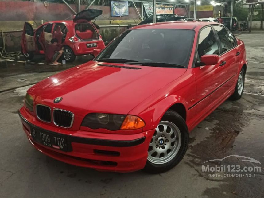 Jual Mobil BMW 318i 2000 E46 1.9 di Banten Automatic Sedan Merah Rp 79