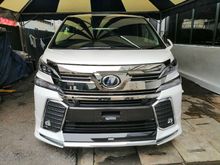 New Arrival** 2016 Toyota Vellfire 2.5 ZG Edition MPV pilot seat Pre-Crash full spec
