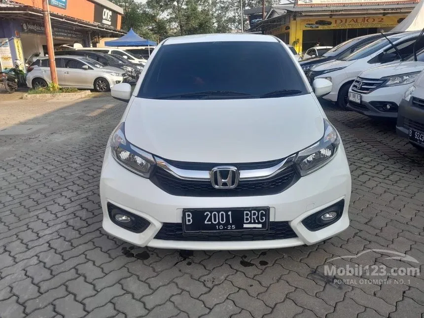Jual Mobil Honda Brio 2020 Satya E 1.2 di Banten Automatic Hatchback Putih Rp 143.000.000