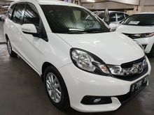 2015 Honda Mobilio 1.5 E Automatic Putih Pajak Panjang Low KM Bagus Sekali Tdp Ringan