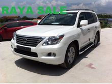 2012 Lexus LX570 MARK LAVINSON SOUND SYSTEM REAR ENTERTAIMENT FULL SPEC UNREGISTER