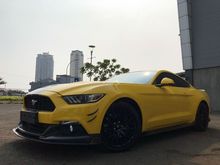 FORD MUSTANG 2.3 ECO BOOST 2016 2017 YELLOW ON BLACK CBU FULL OPTION TDP 250JT