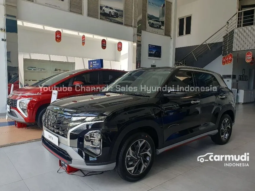 Jual Mobil Hyundai Creta 2024 Prime 1.5 di Jawa Barat Automatic Wagon Hitam Rp 335.000.000