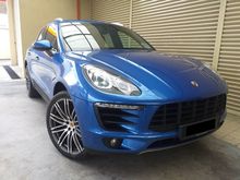 2015 Porsche Macan S 2.0 LOCAL NEW FACELIFT 3.0 LED 21'INCH RIM WARRANTY BY PORSCHE MALAYSIA 2016 SPORT CHRONO & PLUS KEYLESS ENTRY