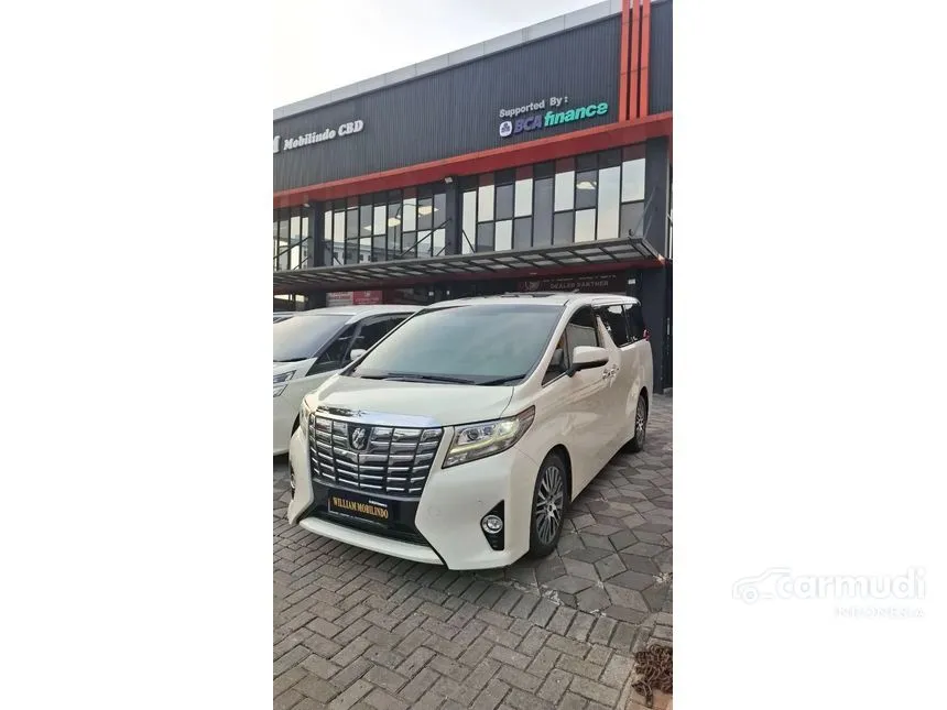 2016 Toyota Alphard G MPV