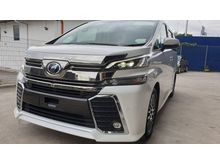 2016 JBL SOUND 4 CAMERA PRE CRASH TOYOTA VELLFIRE ZG EDI 2.5L UNREGISTER JAPAN