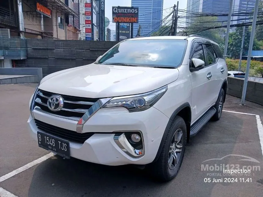 Jual Mobil Toyota Fortuner 2019 G 2.4 di DKI Jakarta Automatic SUV Putih Rp 372.000.000