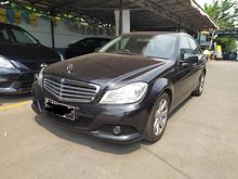 2013 Mercedes-Benz C200 1.8 CGI HITAM Mulus Like New Bergaransi