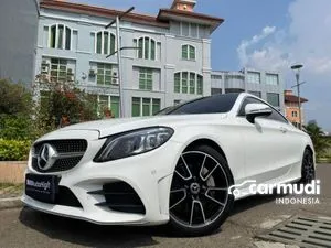 2018 Mercedes-Benz C300 2.0 AMG Coupe Reg.2019 Facelift White On Black Km3000 Perfect Panoramic PBD #AUTOHIGH #BEST DEAL