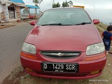 Mobil Bekas Chevrolet Aveo1500cc Manual Merah Pajak Panjang Plat D Tahun 2004