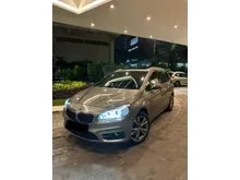 2015 BMW 218i 1.5 Gran Tourer Luxury MPV Silver Bullet on Black Odo 70 Rb (TERMURAH)