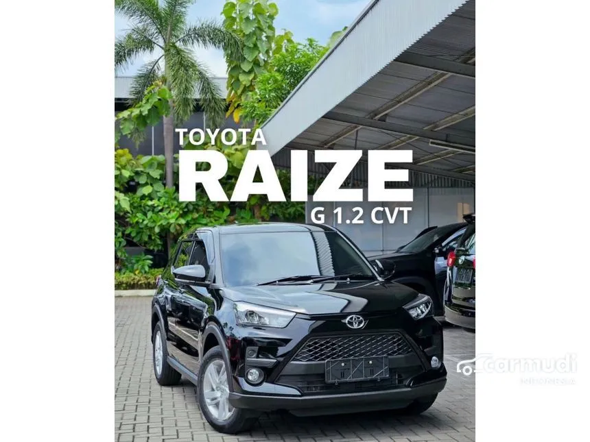 Jual Mobil Toyota Raize 2024 G 1.2 di Banten Automatic Wagon Hitam Rp 227.900.000