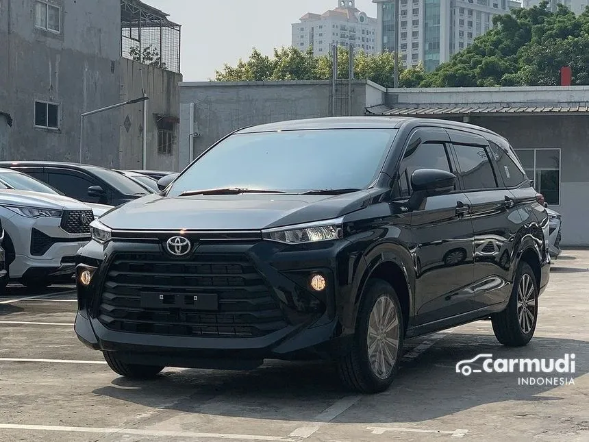 Jual Mobil Toyota Avanza 2024 G 1.5 di Jawa Barat Manual MPV Hitam Rp 215.000.000