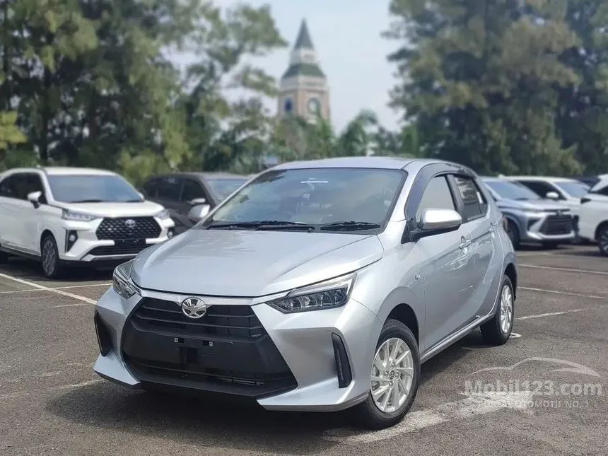 Jual Mobil Toyota Agya 2024 G 1.2 di Banten Automatic Hatchback Silver Rp 160.400.000