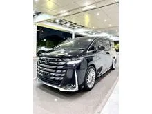2024 Toyota Vellfire 2.5 HEV (Premium Color) MPV (Faktur 2025) Black on Brown Odo 40 Rb (TERMURAH)