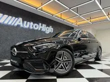 2023 Mercedes-Benz C300 2.0 AMG Line Sedan [Km8.000] Nik2023 Black On Black Panoramic Sunroof PBD ATPM Wrnty5Thn #AUTOHIGH #BEST OFFER