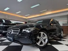 2017 Mercedes-Benz E250 2.0 Avantgarde CKD Sedan Reg 2018 Black On Black Km10rb Antik Speedo Digital Record ATPM #AUTOHIGH #BEST DEAL