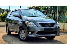 2012 Toyota Kijang Innova 2.0 G MPV Abu Metalik Diesel - Plat Ganjil - TERAWAT ISTIMEWA - KREDIT MUDAH BISA DIBANTU - SIAP PAKAI MANTAAP