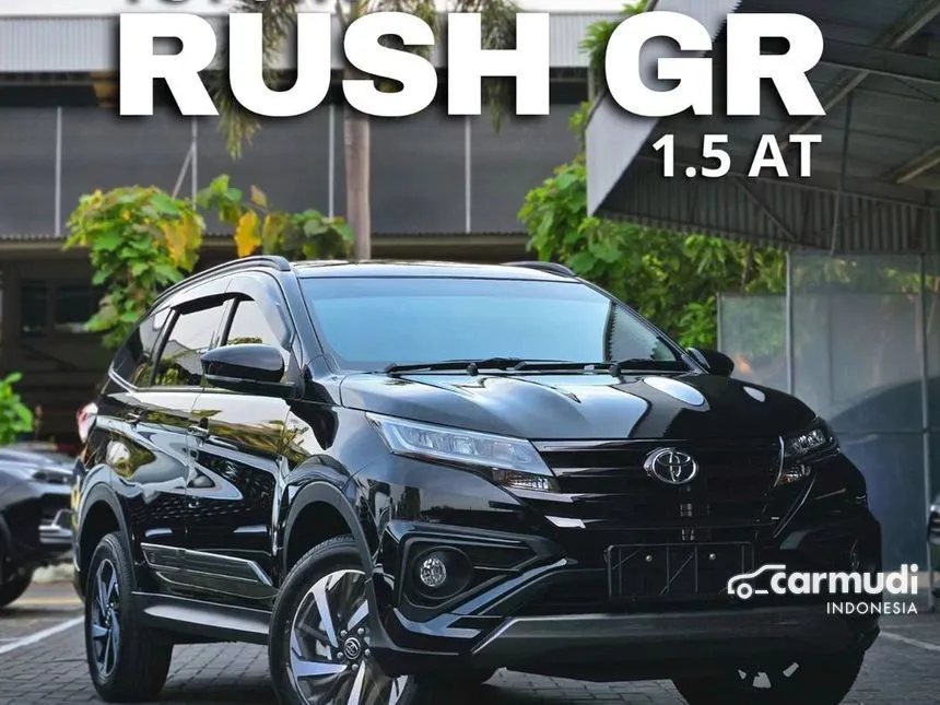 Jual Mobil Toyota Rush 2023 S GR Sport 1.5 di Banten Automatic SUV Hitam Rp 269.100.000