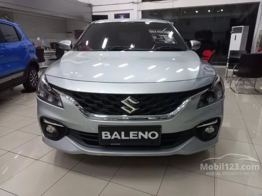 Jual Mobil Suzuki Baleno 2024 1.5 di DKI Jakarta Automatic Hatchback Silver Rp 258.300.000
