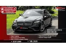 2020 Mercedes-Benz E350 2.0 AMG EQ Boost Sedan KM 9.000 PERAK Mercedes Benz E350 EQ Boost AMG Line Black on Black Pemk 2021 Tgn 1 Dr Br NIK 2020 Akhir