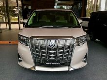 2019 Toyota Alphard 2.5 G Van Wagon
