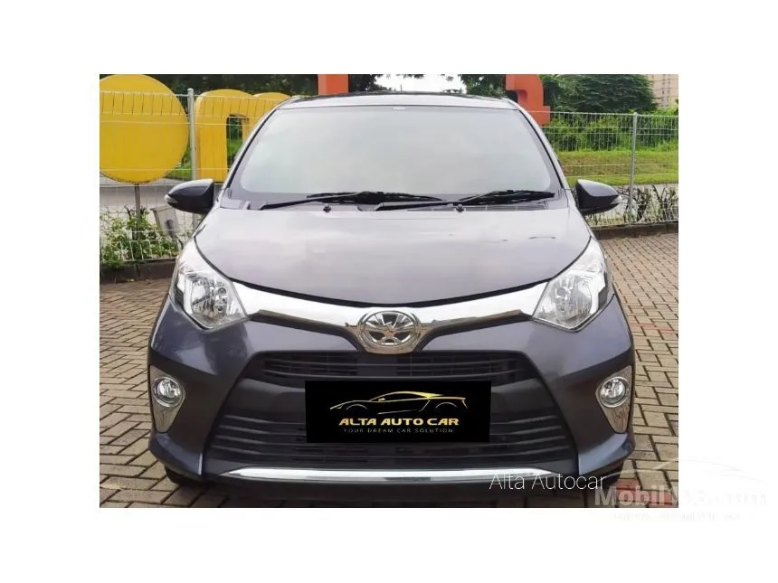 Jual Mobil Toyota Calya 2019 G 1.2 di Banten Automatic MPV Abu