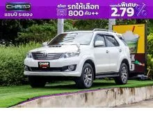 2012 Toyota FORTUNER 3.0 (ปี 12-15) V 4WD SUV