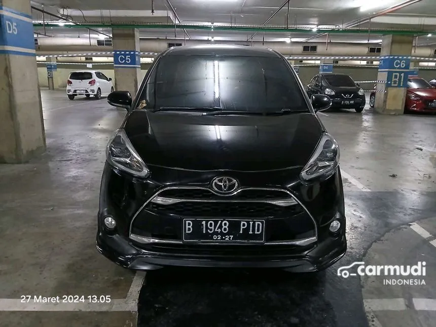 Jual Mobil Toyota Sienta 2017 Q 1.5 di DKI Jakarta Automatic MPV Hitam Rp 174.000.000