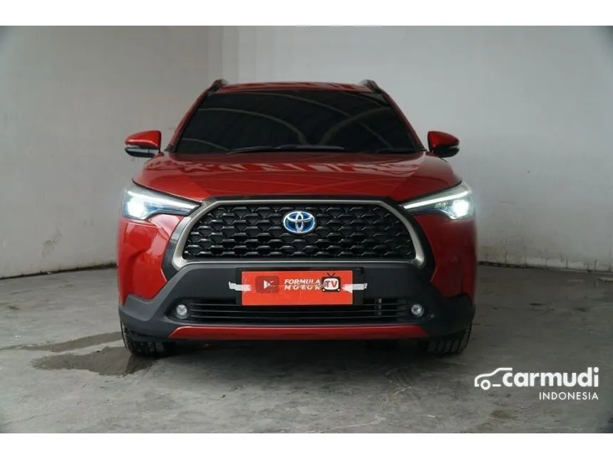 Jual Mobil Toyota Corolla Cross 2021 Hybrid 1.8 di Jawa Barat Automatic Wagon Merah Rp 382.000.000