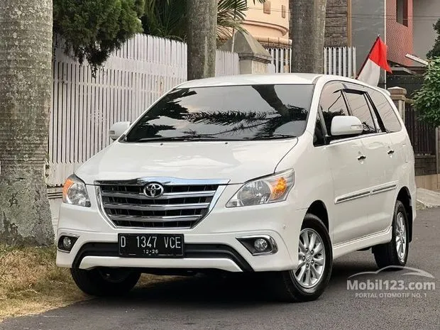 Jual Toyota Kijang Innova V Bekas 2014 Di Indonesia Harga Murah ...