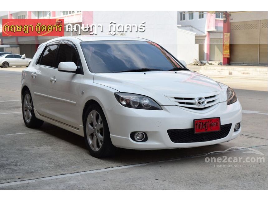 Mazda 3 05 R Sport 2 0 In กร งเทพและปร มณฑล Automatic Hatchback ส ขาว For 179 000 Baht One2car Com