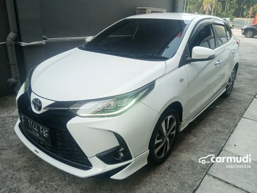 Jual Mobil Toyota Yaris 2021 S GR Sport 1.5 di Banten Automatic Hatchback Putih Rp 227.900.000