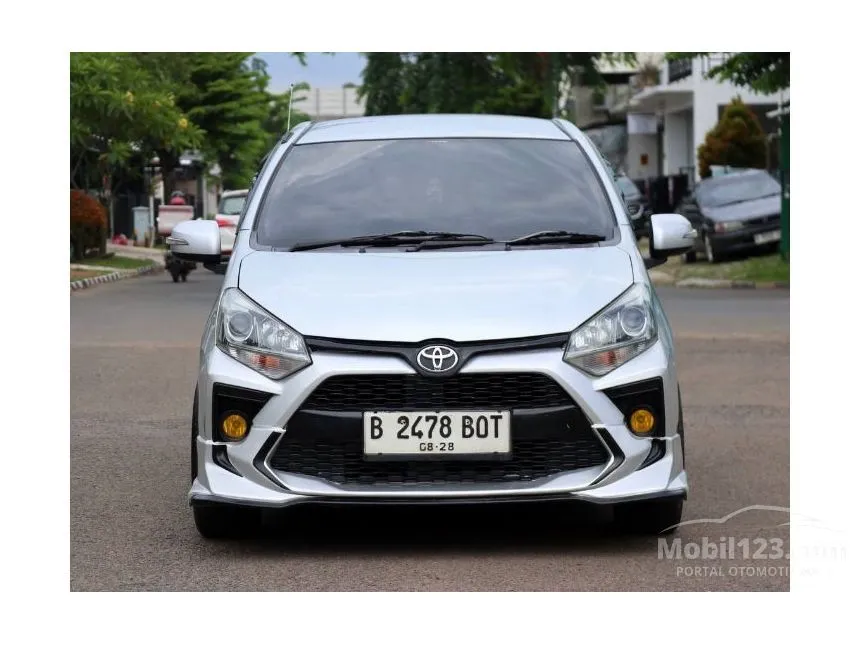 Jual Mobil Toyota Agya 2017 G 1.2 di Banten Automatic Hatchback Silver Rp 108.000.000