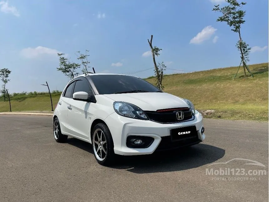 Jual Mobil Honda Brio 2018 Satya E 1.2 di Banten Automatic Hatchback Putih Rp 128.000.000