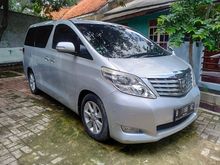 Toyota Alphard 2.4 G AT Premium Sound 2010 Silver ,Langsung Pemakai Pribadi Kondisi Istimewa