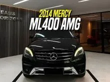 2014 Mercedes-Benz ML400 3.0 SUV Mercy Black Hitam ML 400 AMG