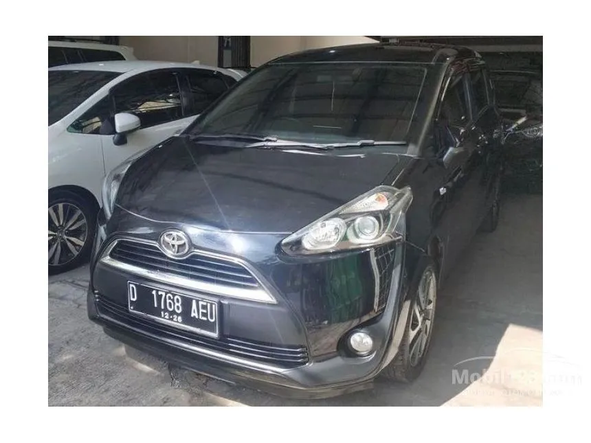 Jual Mobil Toyota Sienta 2016 V 1.5 di Jawa Barat Automatic MPV Hitam Rp 176.000.000