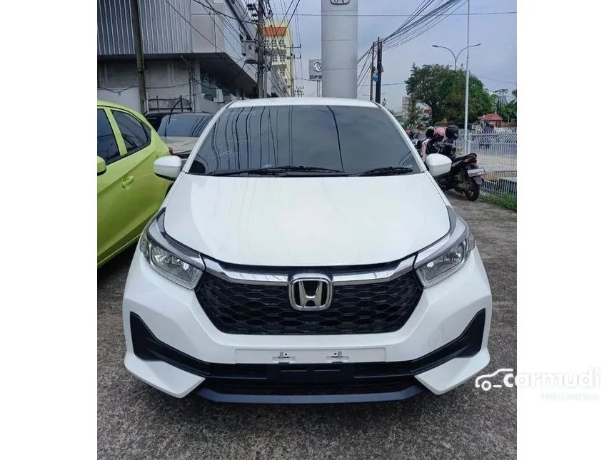 Jual Mobil Honda Brio 2024 E Satya 1.2 di Banten Automatic Hatchback Putih Rp 188.000.000