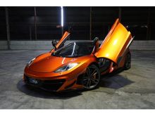 2013 McLaren MP4-12C 3.8 Spider Convertible Volcano Orange on Black