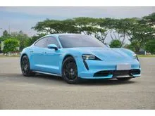 2021 Porsche Taycan 0.0 Turbo Sedan AWD ATPM Blue Metallic Odo 12 Rb HOT ITEMS #Garasi Bloko