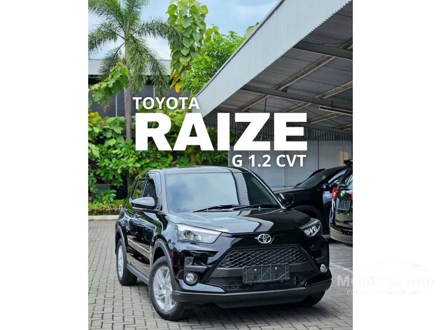 Jual Mobil Toyota Raize 2024 G 1.2 di Banten Automatic Wagon Hitam Rp 253.700.000