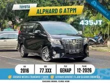 2016 Toyota Alphard 2.5 G MPV  / DP MULAI 5 JUTA / MOBIL BEKAS BERGANSI / LOW DP